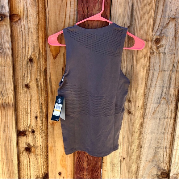 NWT Under Armour tank top seamless grey/purple ash - Picture 12 of 16